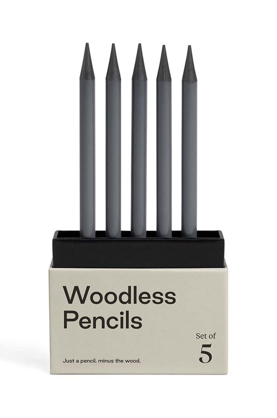 Karst set de creioane 2B 5-pack KA.Pencils.Grey.5pk.v2 bej AA00