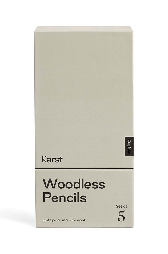 Lifestyle Karst set de creioane 2B 5-pack KA.Pencils.Grey.5pk.v2 bej