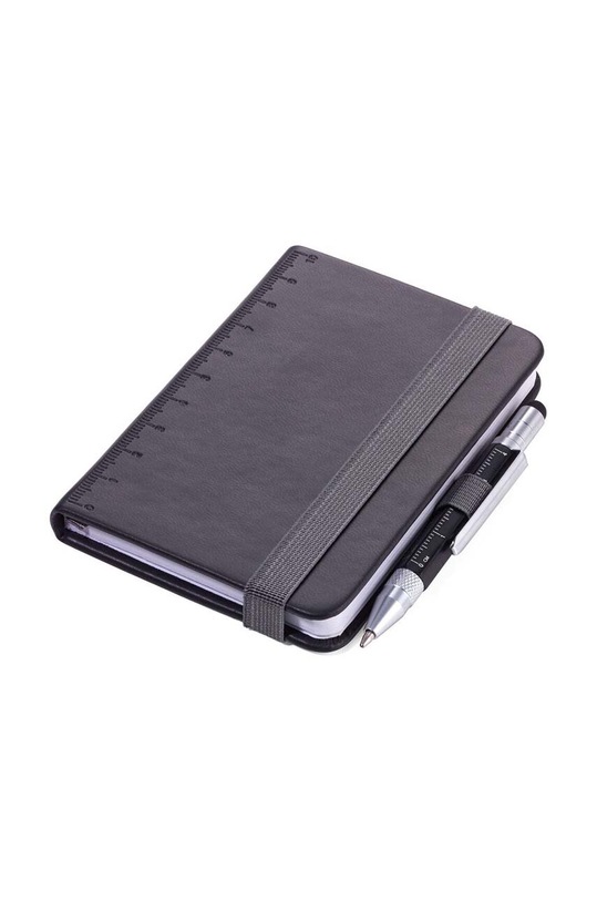 Σημειωματάριο και στυλό TROIKA LiliPad + LiliPut A7 μαύρο TRNPP25.BK
