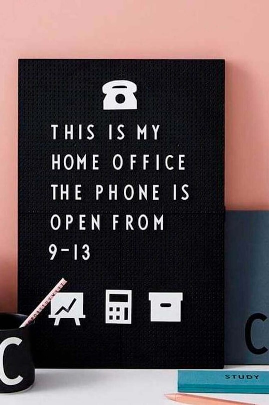 Design Letters literki i cyfry do tablic 20203101WHITE biały AA00