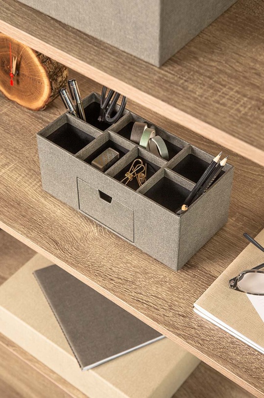 Лайфстайл Настільний органайзер Bigso Box of Sweden 9001C6449 сірий