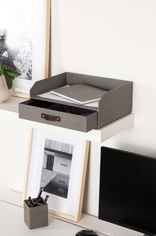 Органайзер для документів Bigso Box of Sweden Walter сірий 8541C6449LEA648