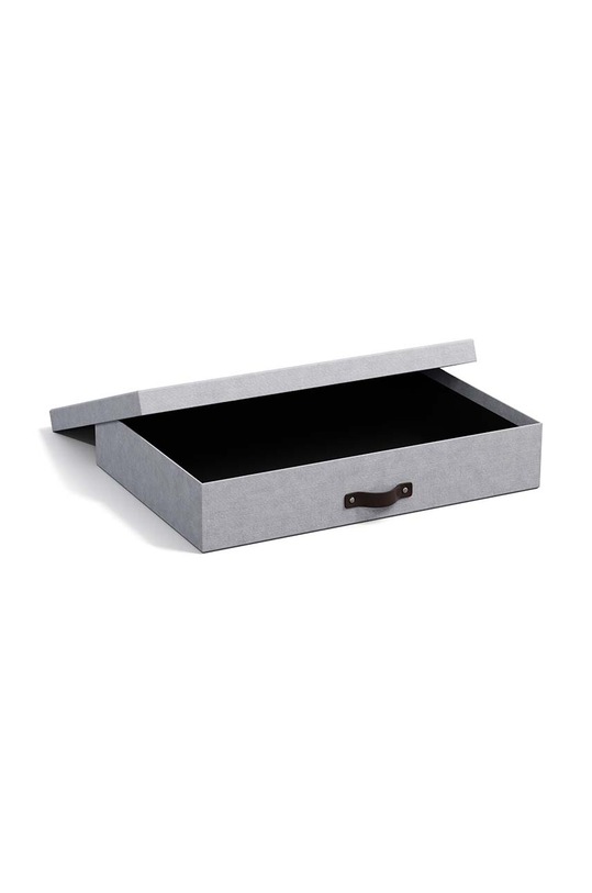 Obývací pokoj a ložnice Úložný box Bigso Box of Sweden A6 Sverker 9341C6249LEA648 šedá