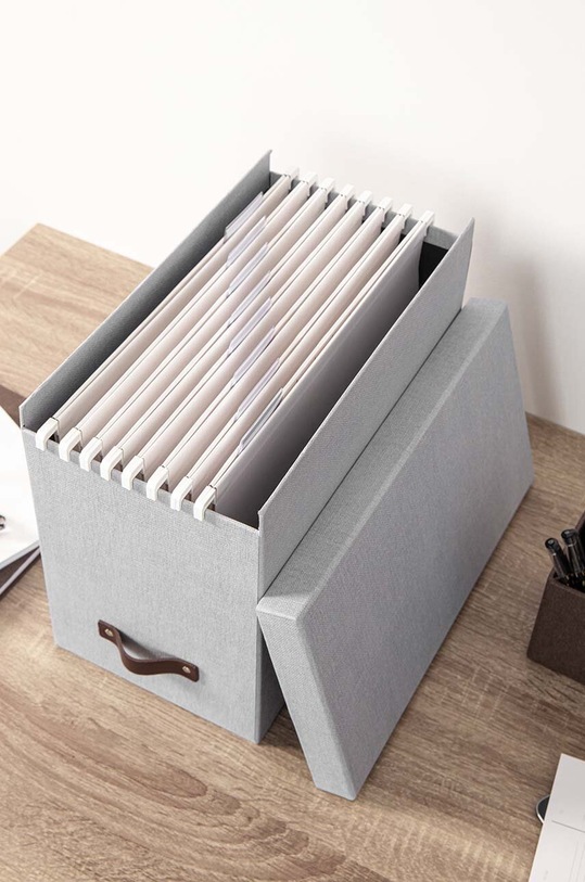 Organizér dokumentů Bigso Box of Sweden A4 Johan šedá 9441C6249LEA648