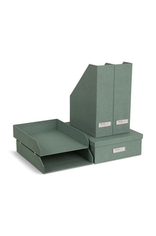 Organizator za dokumente Bigso Box of Sweden Holger 5-pack tirkizna 4915C1639