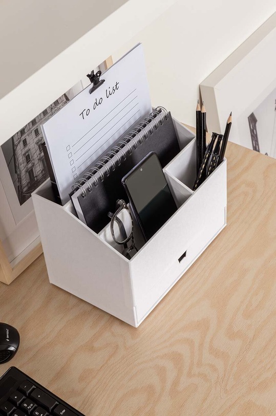 Настольный органайзер Bigso Box of Sweden Greta 858145501 белый