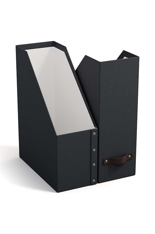 Органайзер для документов Bigso Box of Sweden William 957245633LEA000 серый AA00