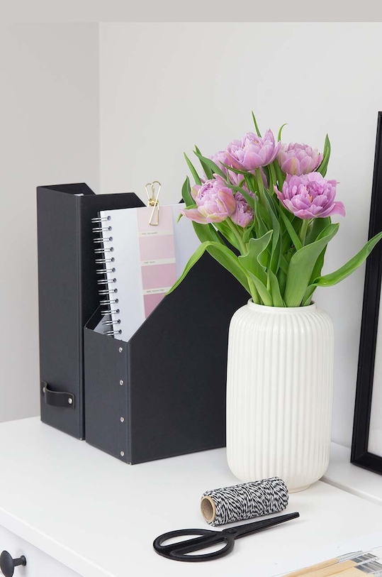 Органайзер для документов Bigso Box of Sweden William 957245633LEA000 серый