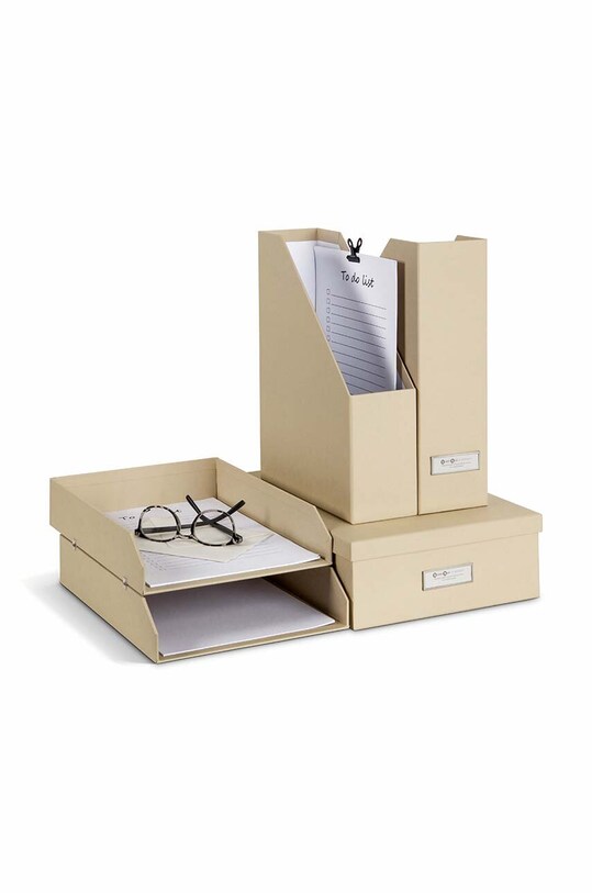 Лайфстайл Органайзер для документов Bigso Box of Sweden Holger 491550241 бежевый