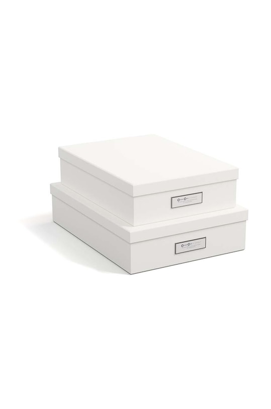 Коробка для зберігання Bigso Box of Sweden Rasmus 2-pack білий 778245541