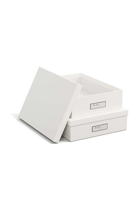 Коробка для зберігання Bigso Box of Sweden Rasmus 2-pack 778245541 білий AA00