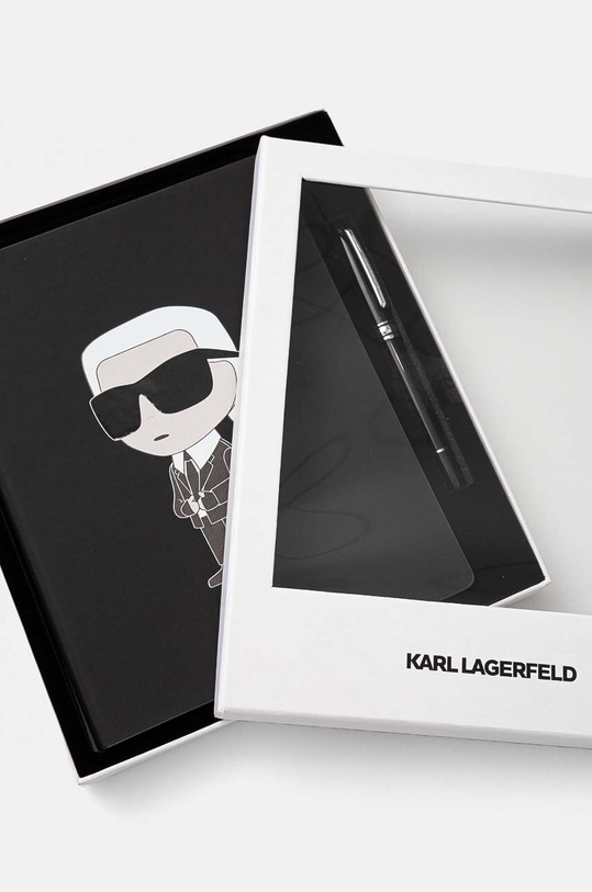 Karl Lagerfeld notes i długopis 245W4003 czarny AA00