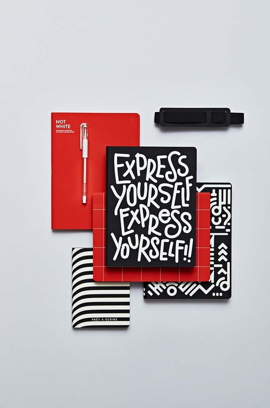 Nuuna taccuino e penna Red L LIGHT 56574