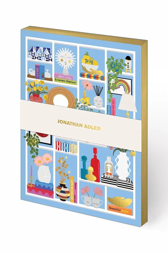 Блокнот Galison Jonathan Adler Shelfi A5 мультиколор 678032