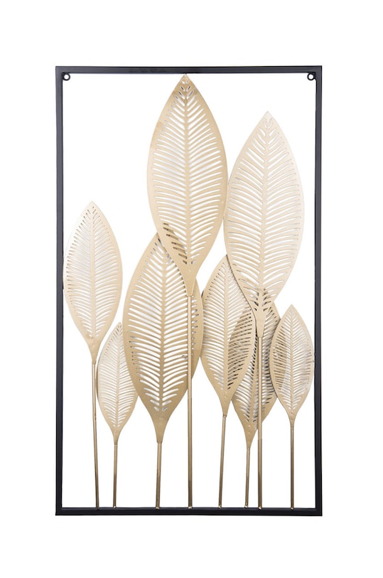 Present Time dekoracja ścienna żółty PT3453