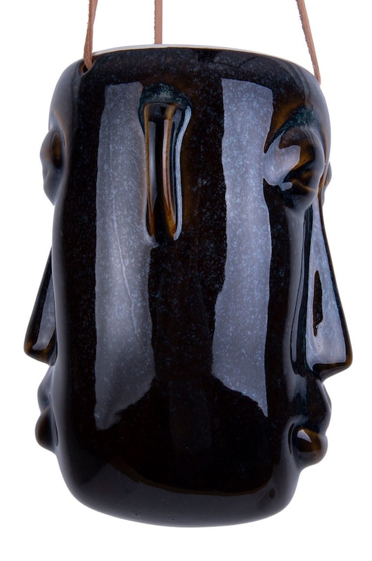 Present Time doniczka wisząca PT3541BR brązowy AA00