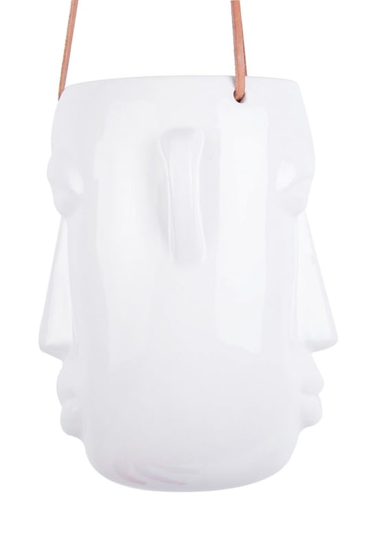 Present Time doniczka wisząca PT3541WH biały AA00