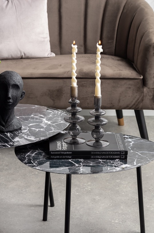 Present Time Sfesnic decorativ PT3636BK negru