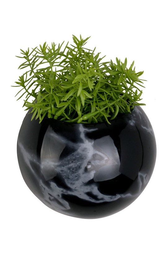 Present Time nástěnný hrnec PT3736BK černá AA00