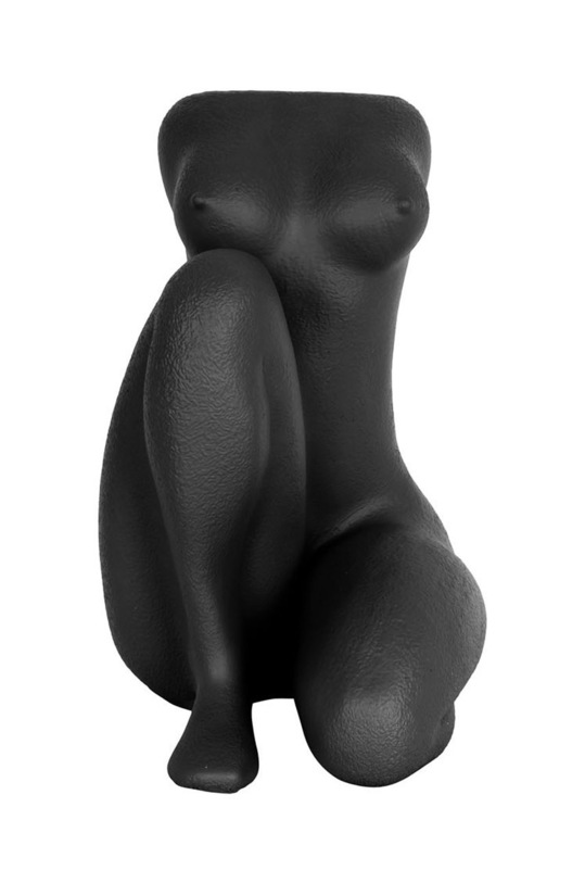 Present Time doniczka czarny PT3742BK