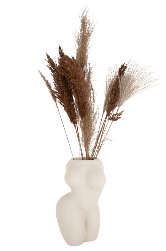 Present Time doniczka PT3743WH biały AA00