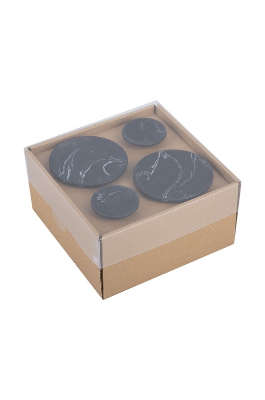Present Time zestaw haczyków (4-pack) PT3850BK czarny AA00