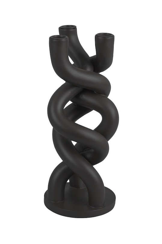 Present Time Декоративний свічник чорний PT3883BK