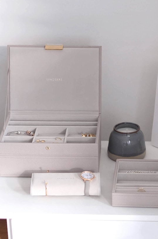 Stackers Οργανωτής κοσμημάτων γκρί 73774