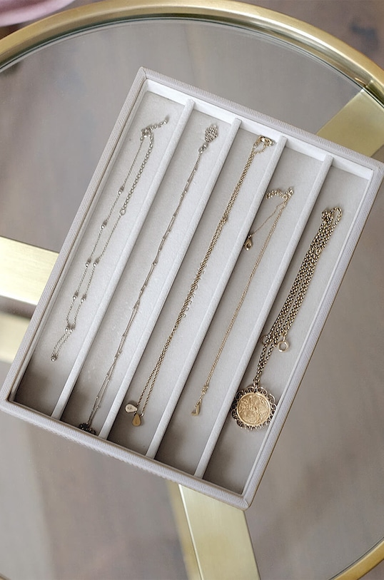 Salon i sypialnia Stackers organizer na biżuterię 73778 szary