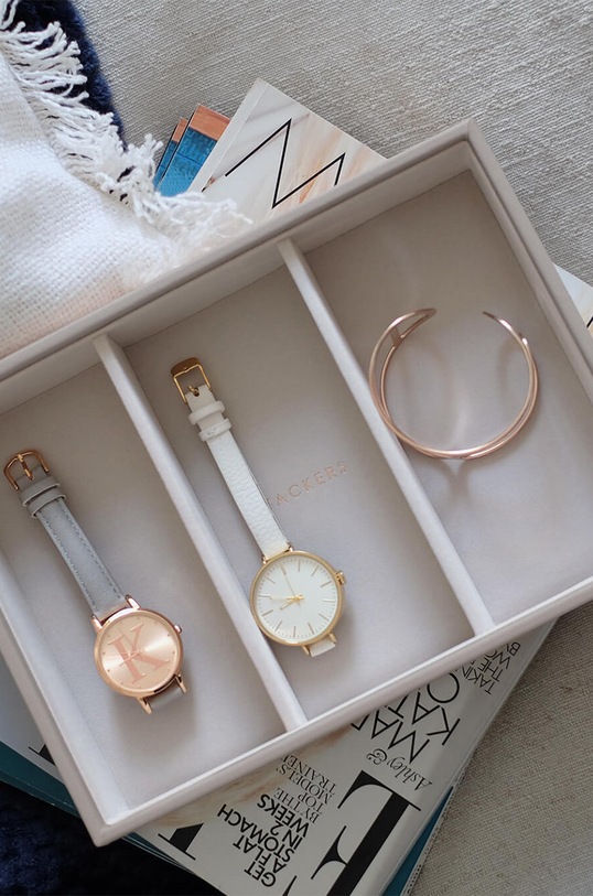 Dnevni boravak i spavaća soba Stackers Oranizator za nakit 73751 siva