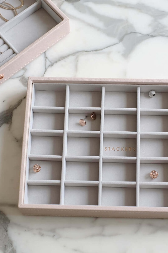 Salon i sypialnia Stackers organizer na biżuterię 73763 różowy
