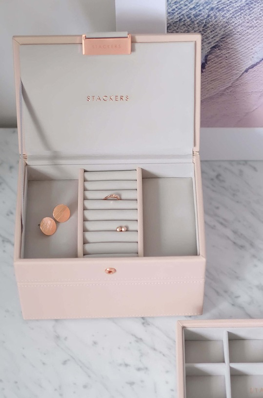 Stackers Organizator de bijuterii roz 73767