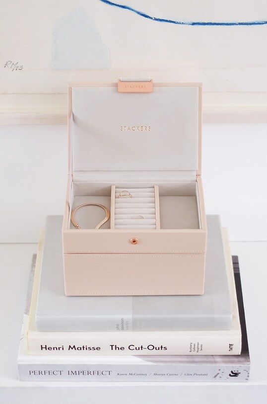 Salon i sypialnia Stackers organizer na biżuterię 73897 różowy