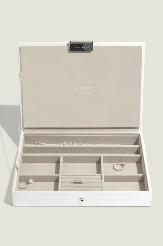 Stackers organizer na biżuterię 70957 biały AA00