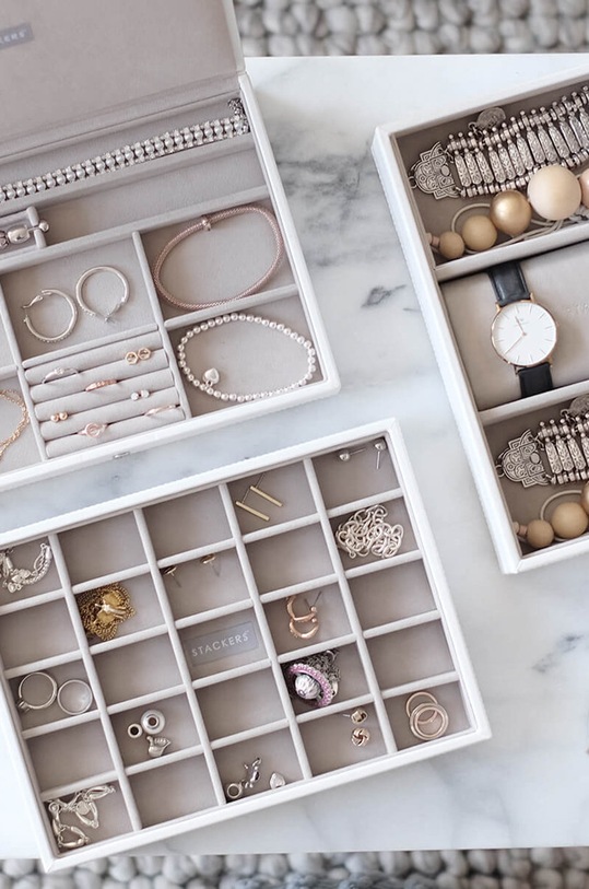Stackers organizer na biżuterię 70796 biały