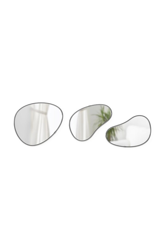 Obývací pokoj a ložnice Umbra Sada zrcadel (3-pack) 1018566.378 šedá