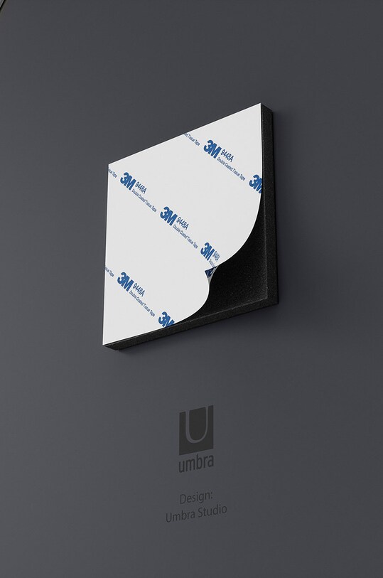 Umbra Sada zrcadel (3-pack) šedá 1018566.378