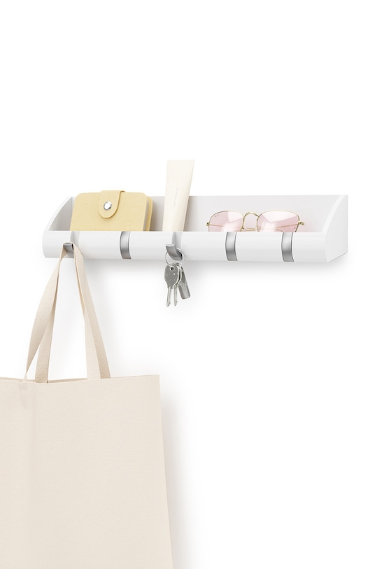 Umbra wieszak ścienny z półką 1017568.660 biały AA00