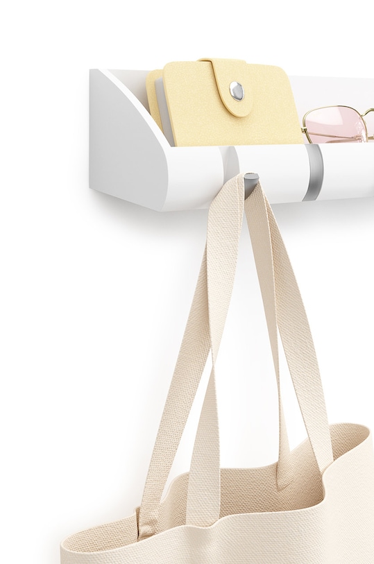 Umbra wieszak ścienny z półką biały 1017568.660