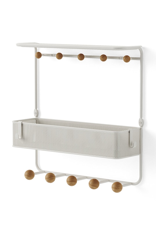 Umbra Настінна вішалка з поличкою 1018030.660 білий AA00