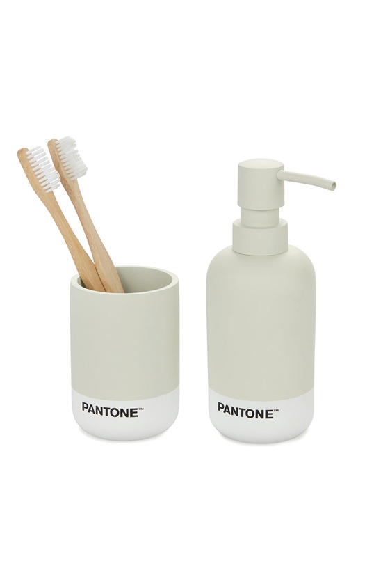 Balvi dozownik do mydła i pojemnik na szczoteczki 27389 szary AA00