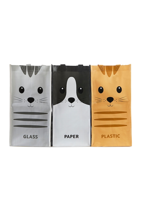 Balvi zestaw worków do recyklingu (3-pack) multicolor 27499