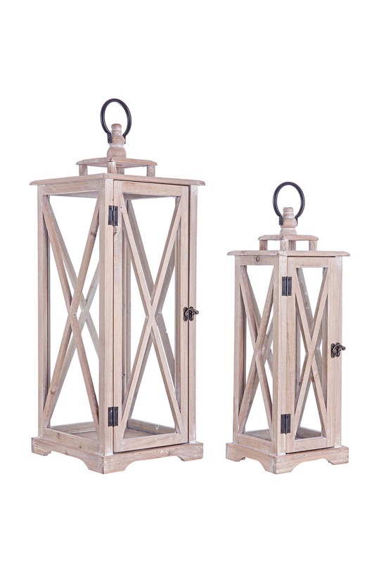 Bizzotto latarenka (2-pack) beżowy 0140893