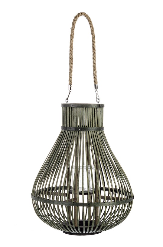 Bizzotto świecznik dekoracyjny zielony 0140949