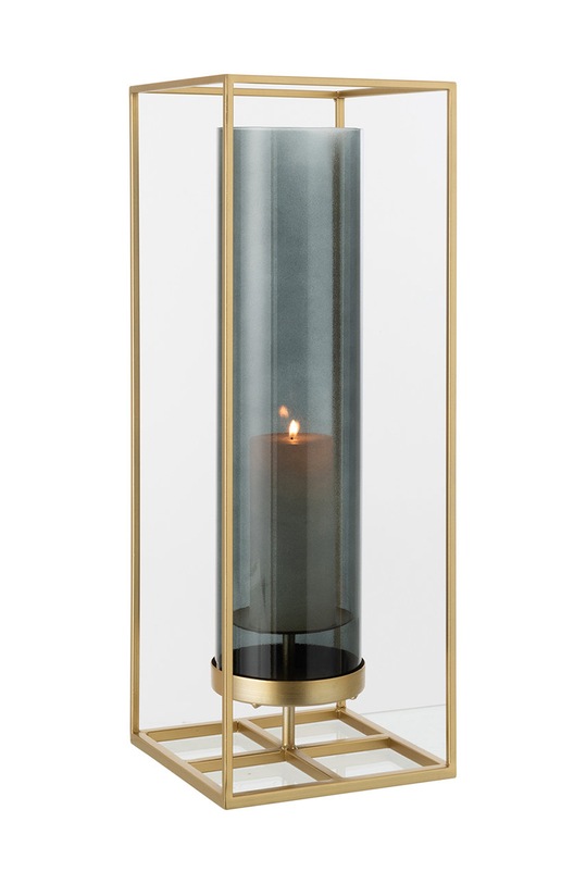 J-Line Декоративний свічник 15191 жовтий AA00