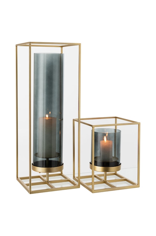 Вітальня та спальня J-Line Декоративний свічник 15191 жовтий