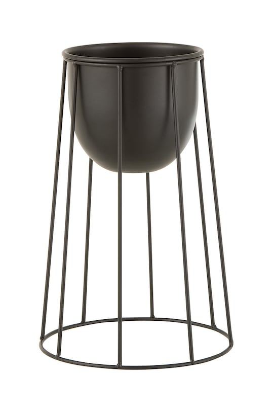 J-Line doniczka czarny 18570