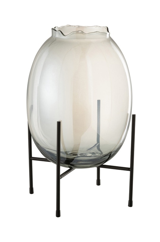 J-Line Vaza decorativa negru 18626