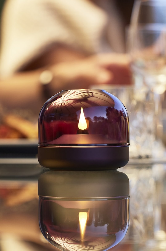 Kooduu lampa oliwna i świecznik LED 2w1 Glow 10 GL10GRN