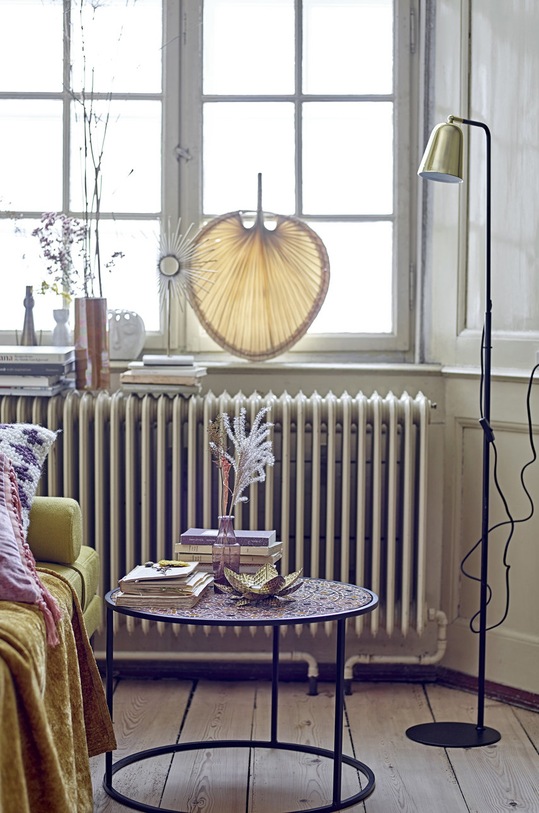 Salon i sypialnia Bloomingville wazon dekoracyjny 75230633 pomarańczowy